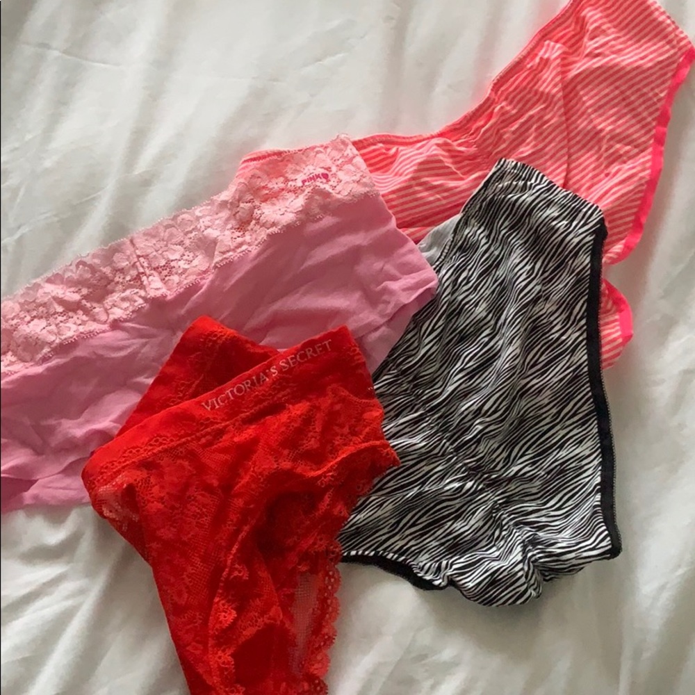 4 pairs of Victoria’s Secret panties